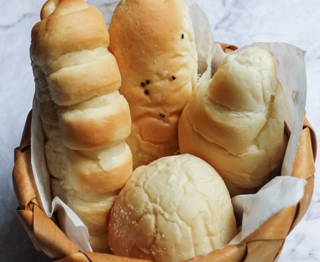 rolowane bułki